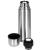 Termos din inox cu pahar, dublu izolat, 500 ml, 24 cm, argintiu