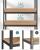 Raft metalic de depozitare Songmics, 5 polite, 875 kg, 200x120x60 cm, negru