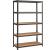 Raft metalic de depozitare Songmics, 5 polite, 875 kg, 200x120x60 cm, negru
