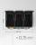 Coș de reciclare Songmics din inox, 3 compartimente, 24L, argintiu