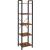 Raft bibliotecă VASAGLE cu 5 etaje, stil industrial, 40x30x153 cm