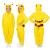 Pijama salopeta pufoasa pentru copii Pikachu, galbena, 120-130 cm