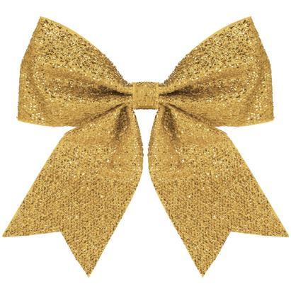 Funda decorativa aurie pentru bradul de Craciun, 20x22 cm, cu sarma