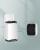 Cos de gunoi SONGMICS cu pedala, 30L, soft close, alb, otel
