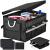 Organizator portbagaj auto pliabil cu buzunare laterale, 58x33 cm, negru