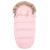 Sac de iarna pentru bebelusi, universal, cu gluga, 90x45 cm, roz