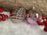 Set globuri de Craciun roz, 20 piese, 5 modele, 6 cm, incasabile