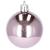 Set globuri de Craciun roz, 30 bucati, 3 modele, 3 cm, incasabile