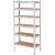 Raft metalic modular pentru depozitare cu 6 polite, 225x110x50 cm, 900 kg