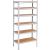 Raft metalic modular pentru depozitare cu 6 polite, 225x110x50 cm, 900 kg