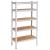 Raft metalic modular pentru depozitare, 5 polite, 180x90x30 cm, 875 kg