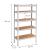 Raft metalic modular pentru depozitare, 5 polite, 180x90x30 cm, 875 kg
