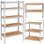 Raft metalic modular pentru depozitare, 5 polite, 180x90x30 cm, 875 kg