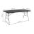 Masa pliabila catering multifunctionala 180x75 cm, neagra, 150 kg