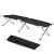 Pat pliant de camping cu structura metalica, 190x74x42 cm, 150 kg, negru