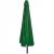Umbrelă de grădină și terasă 400 cm verde, cu manivelă și ventilare