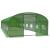 Sera de gradina tip tunel 40 mp, cadru metalic galvanizat, verde