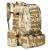 Rucsac militar impermeabil 50L, 4 in 1, ultra usor, camuflaj combat