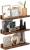 Set 3 rafturi suspendate VASAGLE maro rustic, 38x10x5 cm