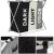 Cos de rufe cu 3 compartimente, pliabil, cadru aluminiu, 146L