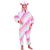 Pijama salopeta unicorn pentru copii, pufoasa, 130-140 cm
