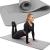 Saltea yoga, fitness si pilates din spuma NBR, 183x61x1,5 cm, gri