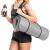 Saltea yoga, fitness si pilates din spuma NBR, 183x61x1,5 cm, gri