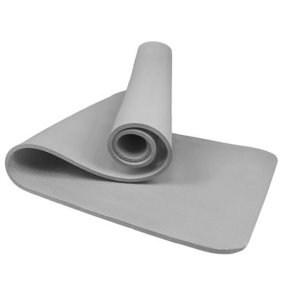 Saltea yoga, fitness si pilates din spuma NBR, 183x61x1,5 cm, gri