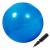 Minge fitness și yoga 85 cm, albastră, cu pompă inclusă