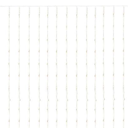 Perdea luminoasa 300 LED, 3x3 m, interior/exterior, cu telecomanda