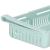 Organizator frigider extensibil suspendat, 16x28,5 cm, menta