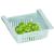 Organizator frigider extensibil suspendat, 16x28,5 cm, menta