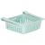 Organizator frigider extensibil suspendat, 16x28,5 cm, menta