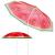 Umbrelă de plajă pliabilă Sersimo BU020, 180 cm, model pepene verde