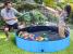 Piscina pliabila pentru caini si copii Sersimo, 100x30 cm, 230 litri