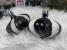 Set globuri si decoratiuni de Craciun negre, 77 piese, diverse dimensiuni