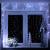 Ghirlanda luminoasa tip perdea 400 LED-uri albe, 3 m, interior/exterior