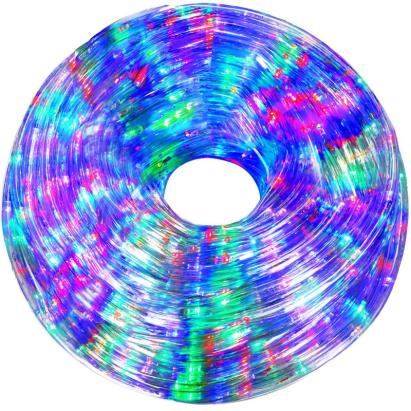 Instalație furtun luminos LED de Crăciun, 30 m, 720 LED-uri, multicolor
