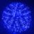 Instalație furtun luminos LED de Crăciun, 480 LED-uri, 20 m, albastru