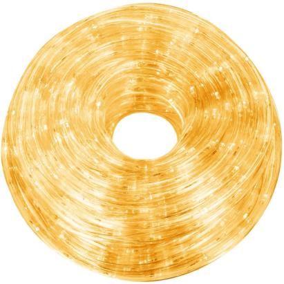 Instalație tub luminos LED de Crăciun 20 m, 480 LED-uri, galben