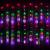 Instalatie luminoasa tip perdea 180 LED multicolor, 2 m, interior/exterior