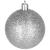 Set globuri de Craciun argintii, 51 piese, decoratiuni incasabile