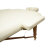Masa de masaj pliabila, 3 zone, cadru lemn, spuma 5cm, inaltime 55-76cm, piele ecologica, dimensiuni 60x213cm, culoare Crem FAVLine Selection