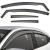 Set Paravanturi Auto Audi A3 8v 2013-2020 Hatchback 5 Usi pentru Geamuri Fata-Spate WindDeflectors