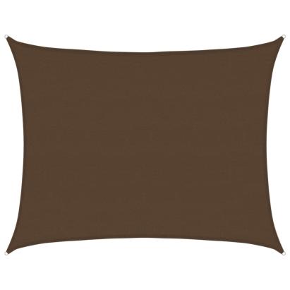 Pânză parasolar, maro, 6x7m, HDPE, 160 g/m² GartenMobel Dekor