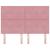 Tăblie cap Roz 144 cm Catifea GartenMobel Dekor