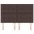 Cap de pat cu înălțime ajustabilă Maro închis 160 cm țesătură GartenMobel Dekor