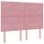 Tăblie cap Roz 160 cm Catifea GartenMobel Dekor