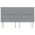 Cap de pat cu înălțime ajustabilă Gri deschis 180 cm țesătură GartenMobel Dekor