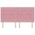 Tăblie cap Roz 180 cm Catifea GartenMobel Dekor